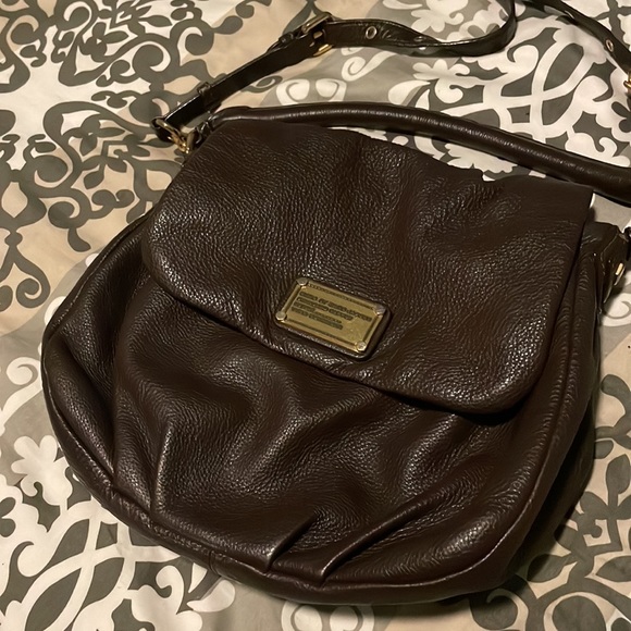 Marc by Marc Jacobs Classic Q Lil Utika Brown Leather Bag - Picture 2 of 8